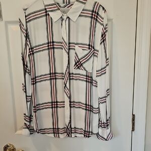 RAILS HUNTER plaid Button-Up Shirt